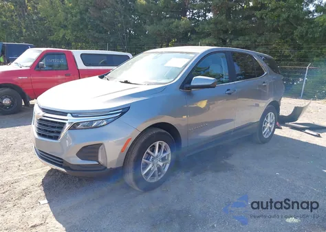 2023 Chevrolet Equinox Fwd Lt из США, поврежденный, VIN 3GNAXKEG8PS176127